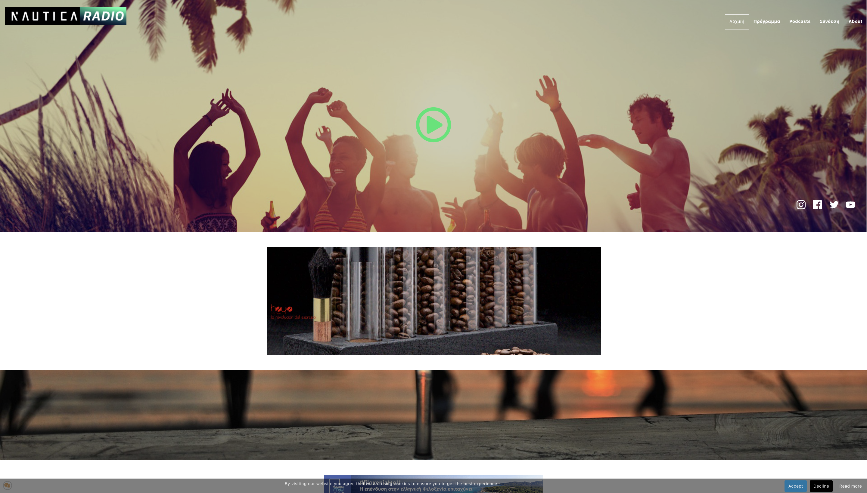 Design and Development of a dynamic website for the online radio station Nautica Radio